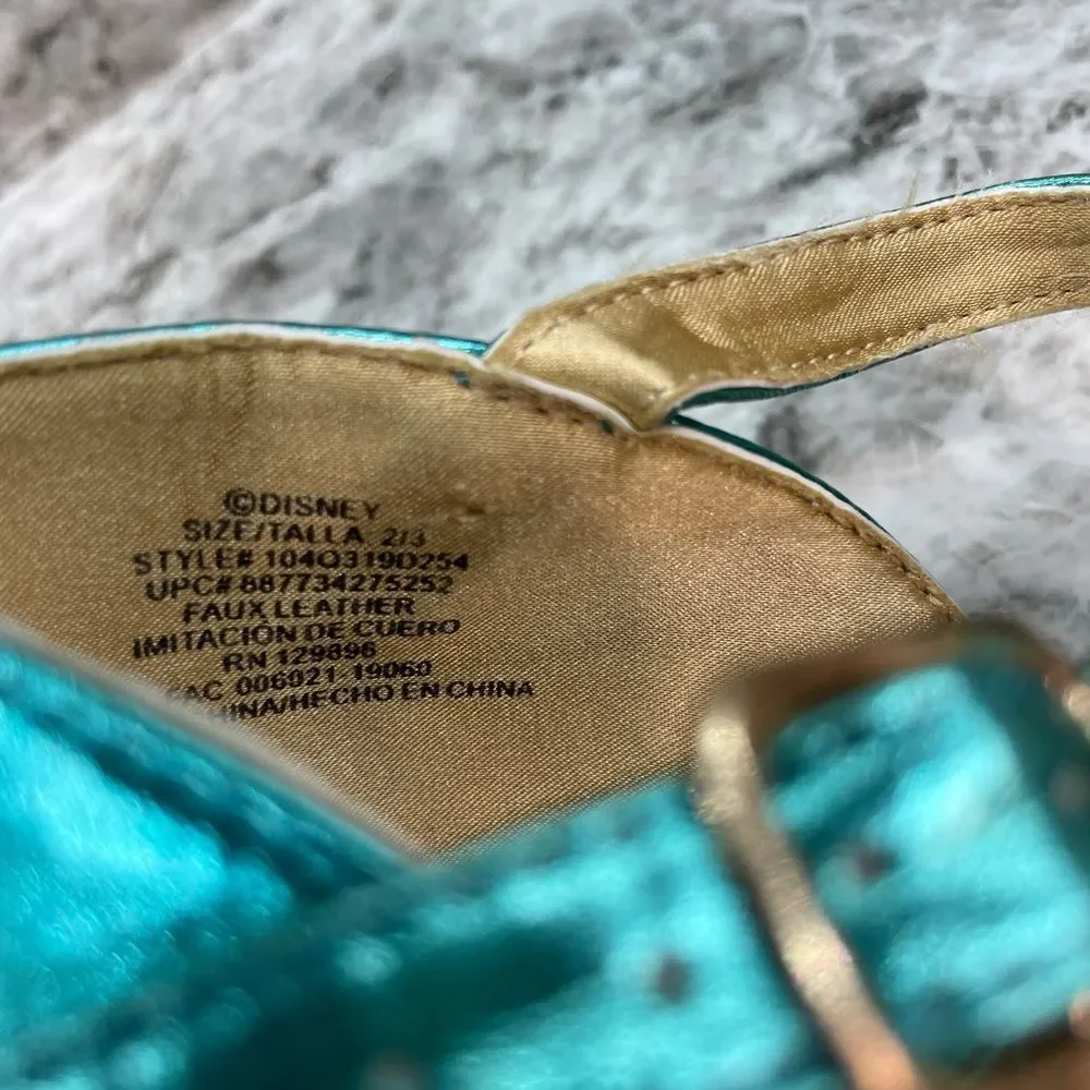 Disney Store Princess Jasmine Costume Shoes 2/3